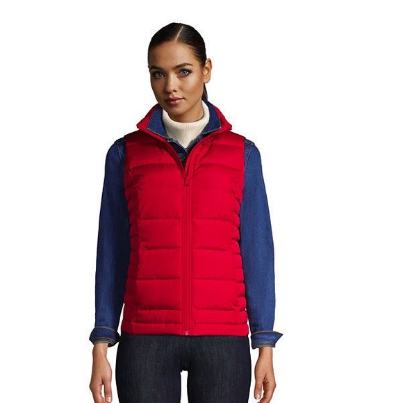 REI Jackets & Blazers - Ladies REI polyester down alternative red vest